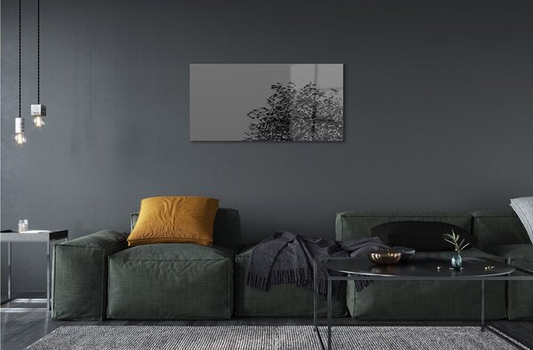 Quadro in vetro Note 100x50 cm 2 appendini