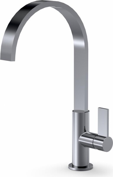 FOSTER 1/2 Circle Rubinetto Cucina Miscelatore Monocomando in Ottone colore Cromo - 8480001