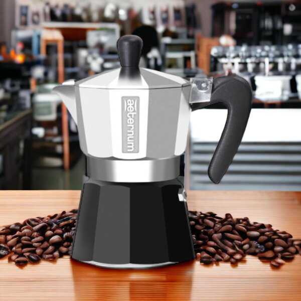 Aeternum Caffettiera 1Tazza Black Pearl - MOKABLACKPEARL1