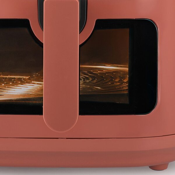 Tognana OUTLET - Friggitrice ad Aria 10 Litri Potenza 2200W con Timer e Doppia Resistenza colore Rosso Mela - D2DFA10IRRO