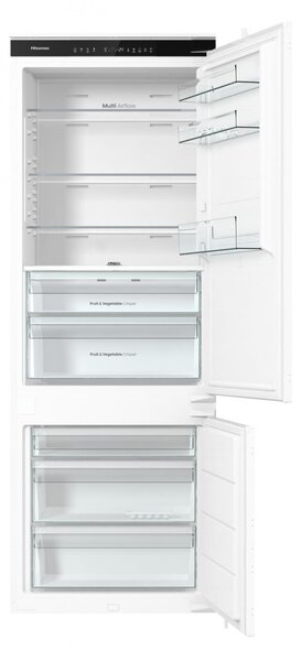 Hisense Frigorifero da Incasso Combinato Capacit 377 Litri Classe energetica D Raffreddamento No Frost colore Bianco - MBI54370E