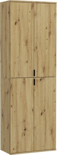 Armadio 4 porte – Rovere chiaro – BODITE