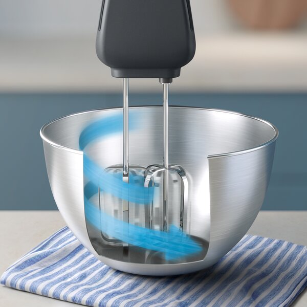 Philips Sbattitore Elettrico Mixer Potenza 400W Velocit Variabile + Turbo colore Nero serie 5000 - HR3739/00