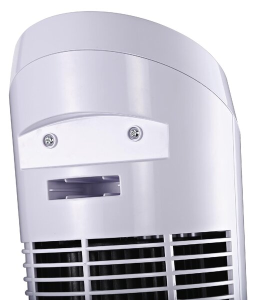 DecHome Ventilatore a Torre Oscillante da 45W a 3 Velocit Ventilatore a Colonna in Plastica ABS 27x27x75 cm colore Bianco - 2WTAM300