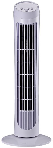 DecHome Ventilatore a Torre Oscillante da 45W a 3 Velocit Ventilatore a Colonna in Plastica ABS 27x27x75 cm colore Bianco - 2WTAM300