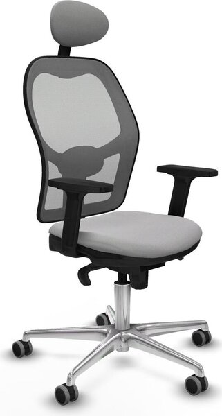 Sedia da ufficio con poggiatesta Jorquera Piqueras y Crespo 2D086G1 Grigio chiaro