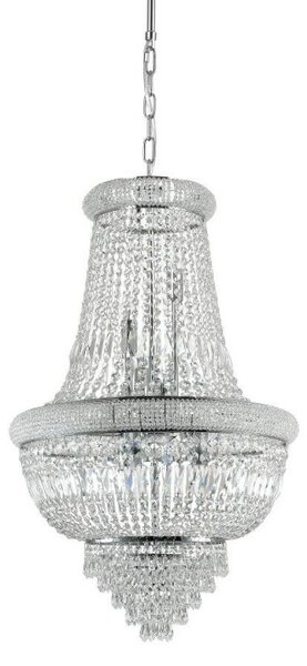 Ideal Lux Dubai SP10 lampadario classico cristallo a 10 luci E14 40W