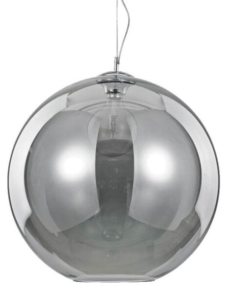 Ideal Lux Nemo SP1 D50 lampadario a sospensione in vetro soffiato colore fumè E27 60W