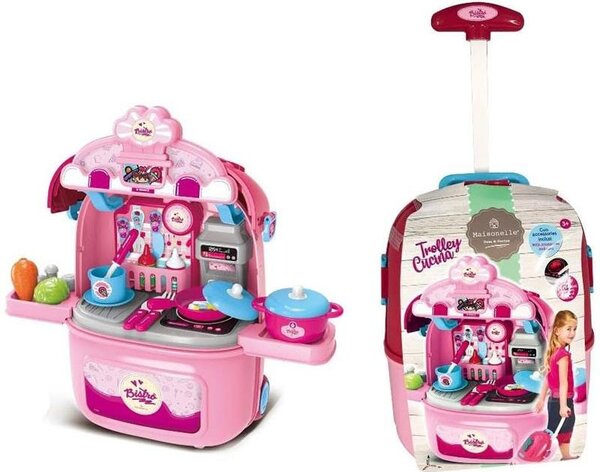 ODS, carrello da cucina 2-in-1 con luci e suoni realistici, ideale per bambini dai 3 anni in su. Codice prodotto: ODS33818