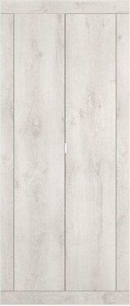 Armadio per ingresso di casa, collezione ISORA, colore rovere bianco