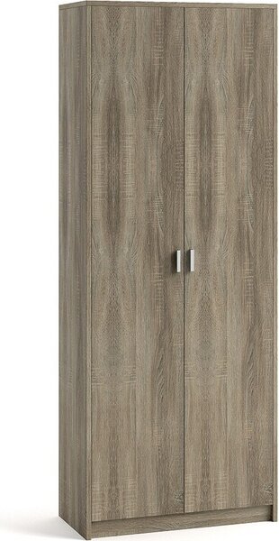 Armadio 2 porte TOLLY – Quercia Sonoma – H195 cm
