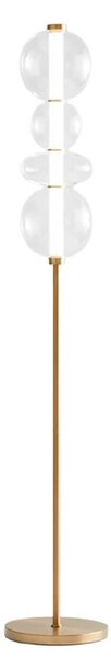 Piantana perenz bubbles 8166 tr lc led 3000k 2880lm oro - Perenz