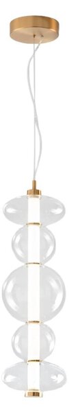 Lampadario perenz bubbles 8163 tr lc led 3000k 3040lm oro - Perenz