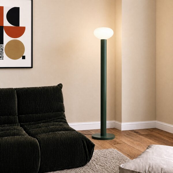 Lampada da terra ALDEX, Flo, Verde, Soggiorno, Metallo, Design