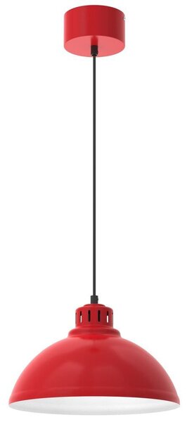 Lampada a sospensione rossa SVEN 9225 Luminex