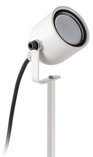 Lampada picchetto gea led ges2290 gu10 led ip65 h60 alluminio orientabile - Gea Led