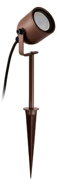 Lampada picchetto gea led ges2281 gu10 led ip65 h40 alluminio orientabile - Gea Led