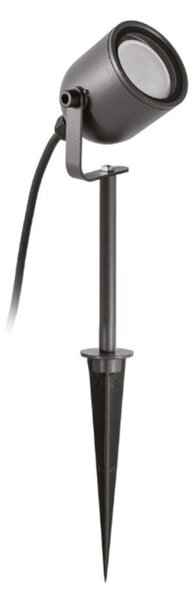 Lampada picchetto gea led ges2282 gu10 led ip65 h40 alluminio orientabile - Gea Led