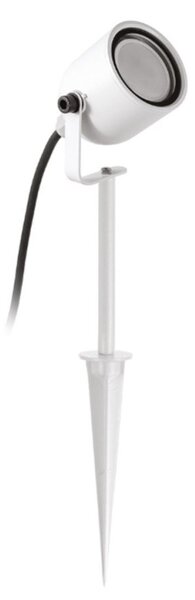 Lampada picchetto gea led ges2280 gu10 led ip65 h40 alluminio orientabile - Gea Led