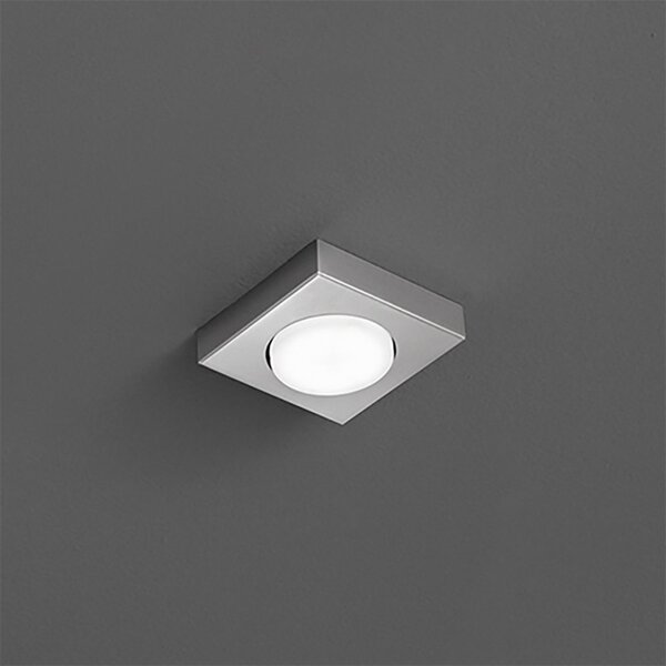 Plafoniera perenz bottone 8564 al gx53 led alluminio opaco - Perenz