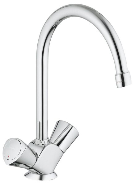 Miscelatore per lavello cromato Grohe 31067001