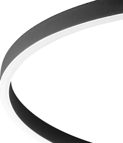 Plafoniera moderna gea luce aela pp n led alluminio metacrilato soffitto parete - Gea Luce
