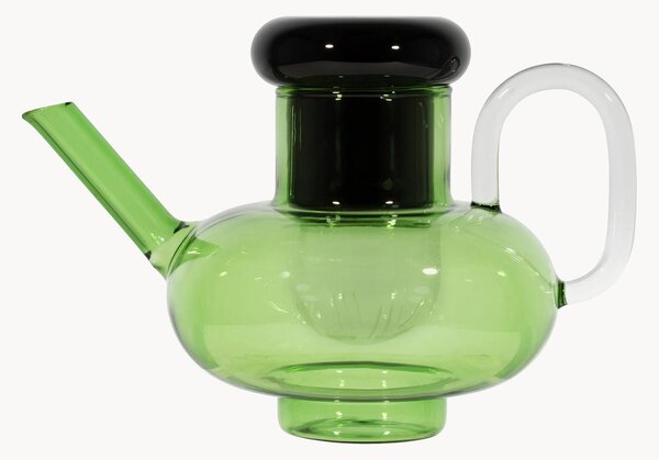 Teiera in vetro borosilicato fatta a mano Bump, 1 L