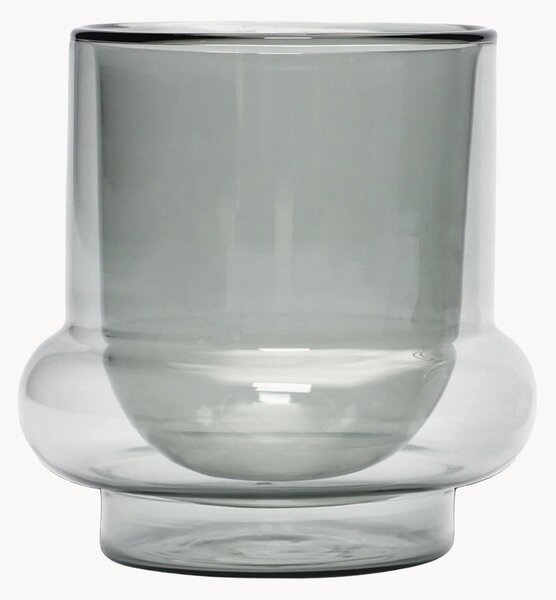 Set di 2 tazze da caffè in vetro borosilicato fatte a mano Bump