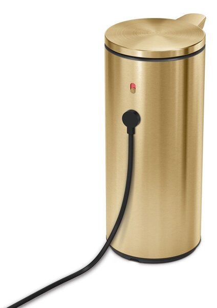 Dispenser per sapone automatico oro lucido in acciaio 266 ml – simplehuman