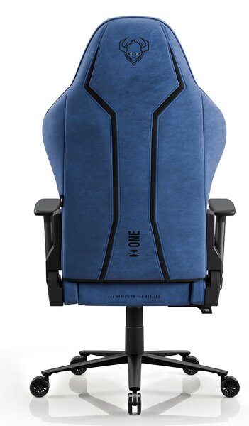 Sedia gaming in tessuto nero-blu Diablo X-One 2.0 Night Blue King