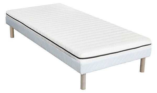 Set 90 x 190 cm rete a doghe + materasso schiuma sfoderabile sp. 10 cm - NASUS di YSMÉE