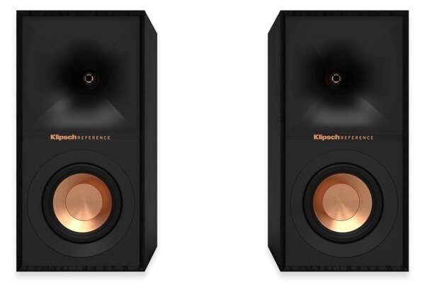 Klipsch R-40M Black Coppia Casse Scaffale 50W 2vie TwTromba2,5 W10 BassReflex
