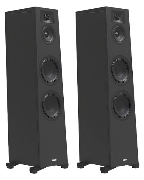 Indiana Line Lira 6 Black Coppia Casse Pavimento 200W 3vie T2,8 M12 2xW17,5 BassReflex