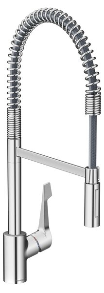 Hansgrohe Cento - Miscelatore per lavabo Semi-Pro XXL con braccio flessibile, EcoSmart, cromo 14806000