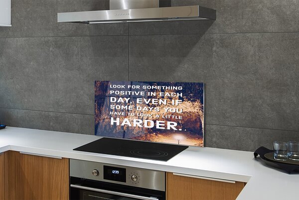 Rivestimento parete cucina Scritte rupestri 100x50 cm