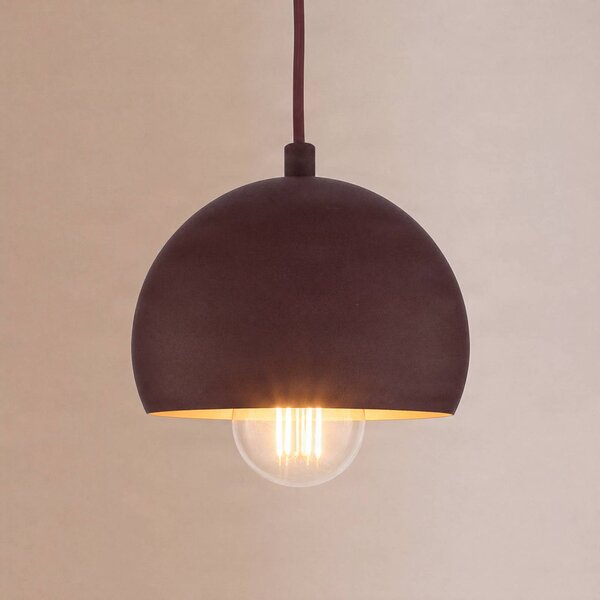 Lampada a sospensione Sool Luminex, dimmerabile, Rosso, Soggiorno / Sala da pranzo, Metallo, Lampada a sospensione