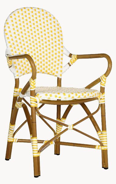 Set di 2 sedie da giardino impilabili effetto bambù Hooper
