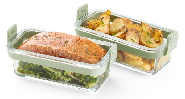 Set di stampi da forno in vetro 2 pz 20x9,5 cm – Lékué