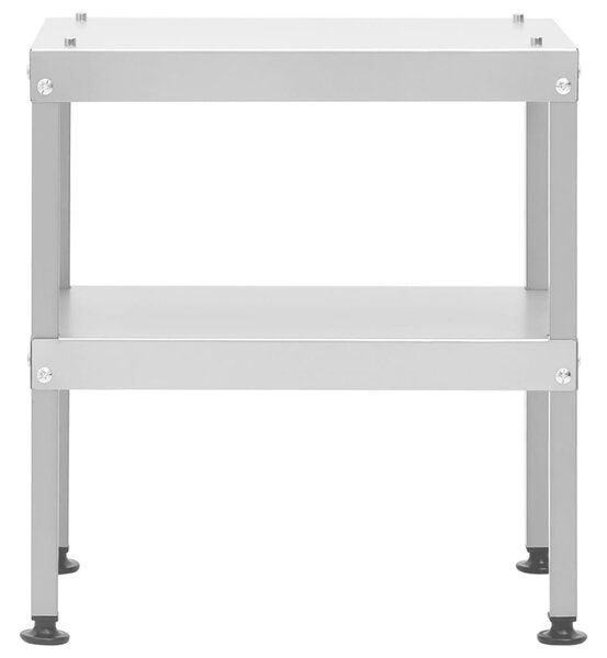 VidaXL Tavolo per affumicatore 40x28x44,5 cm Acciaio zincato
