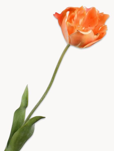 Set di 3 fiori artificiali fatti a mano Tulip