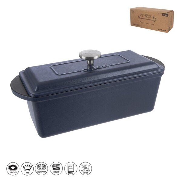 Stampo per pane in cassetta in ghisa 35x14 cm Litina – Orion