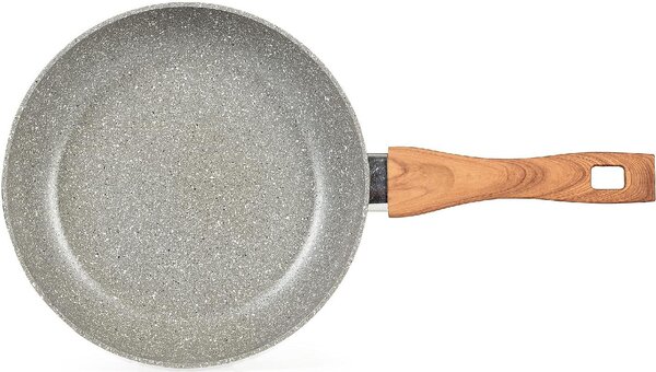 Tognana Padelle Antiaderenti Induzione in Alluminio Set 2 Pezzi 24-28 cm colore Grigio - Great Stone