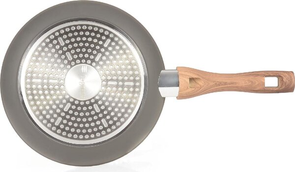 Tognana Padelle Antiaderenti Induzione in Alluminio Set 2 Pezzi 24-28 cm colore Grigio - Great Stone