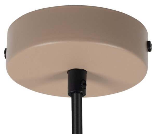 Lampadario a sospensione con cavo PIATTO 1xGX53/15W/230V diam. 55 cm beige