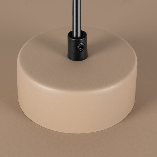 Lampadario a sospensione con cavo PIATTO 1xGX53/15W/230V diam. 55 cm beige