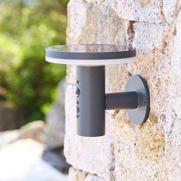 Hesperide - Lampada da parete solare a LED DETEKT LED/3,7V 2600 mAh IP65