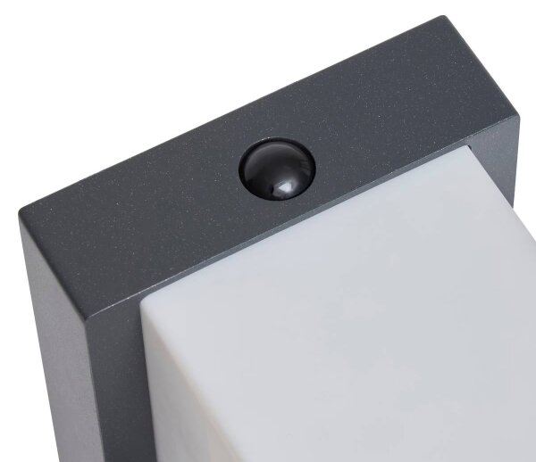 Hesperide - Lampada da parete solare LED MULTY LED/3,7V 2600 mAh IP65 antracite