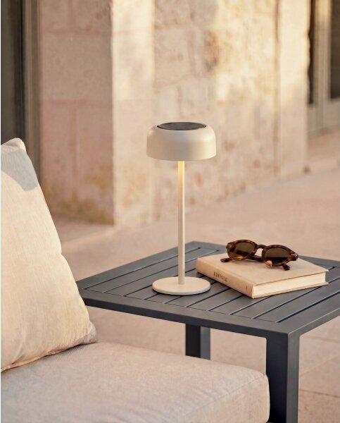 Hesperide - Lampada da tavolo solare a LED BOLTY LED/3,7V 2600 mAh IP65 beige