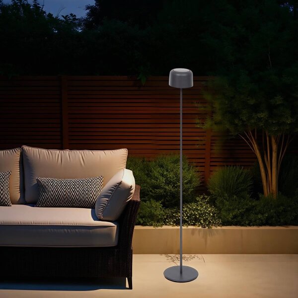 Hesperide - Lampada solare LED BOLTY LED/3,7V 2600 mAh IP65 antracite