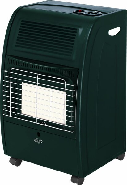 Argo Stufa a Gas per Bombola GPL Infrarossi Portatile Potenza 4.2 kW colore Verde - 191430061 SOL GREEN